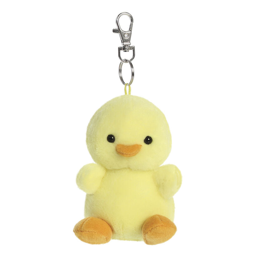 palm pals chick plush keychain 10cm