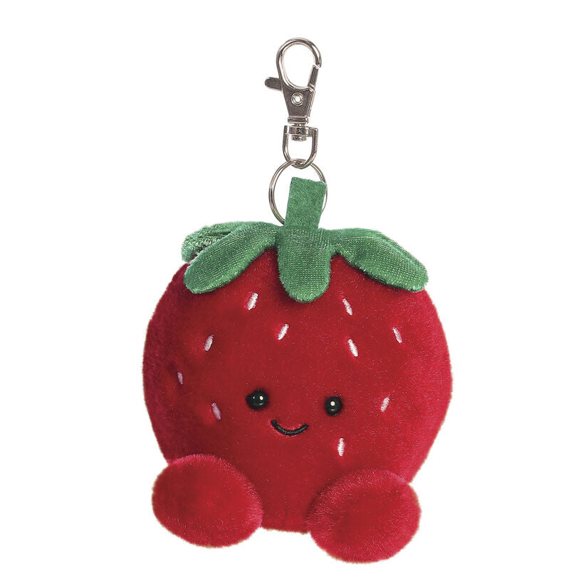 strawberry plush keychain palm pals 10cm