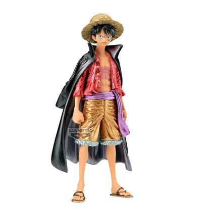 figure monkey d luffy the metallic premium one piece 30cm