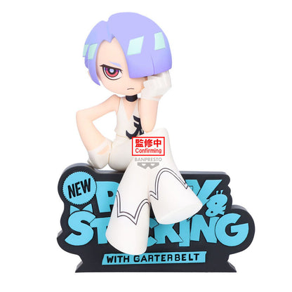 figure polyester new panty & stocking with garterbelt 12cm