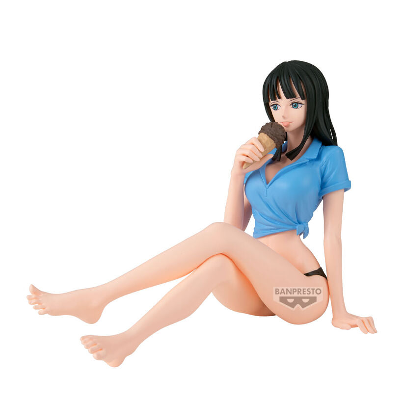 nico robin summer style glitter & glamorous one piece figure 11cm