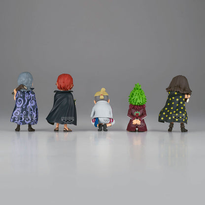 Figura dos Piratas do Ruivo vs Bartolomeo Colecionável Mundial One Piece 7cm sortida