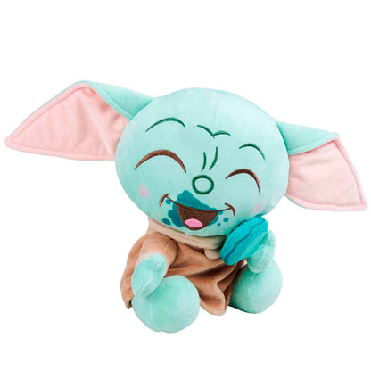 grogu macaroon star wars plush 25cm