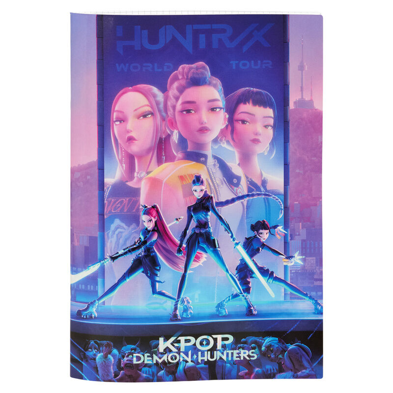 a4 notebook kpop stationery kpop demon hunters