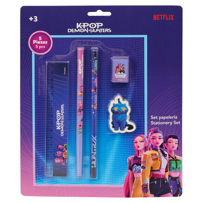 stationery writing set kpop demon hunters