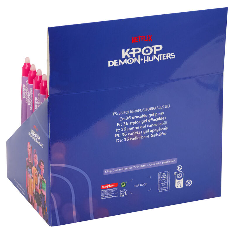 Stationery Kpop Demon Hunters Erasable Pen Assortment