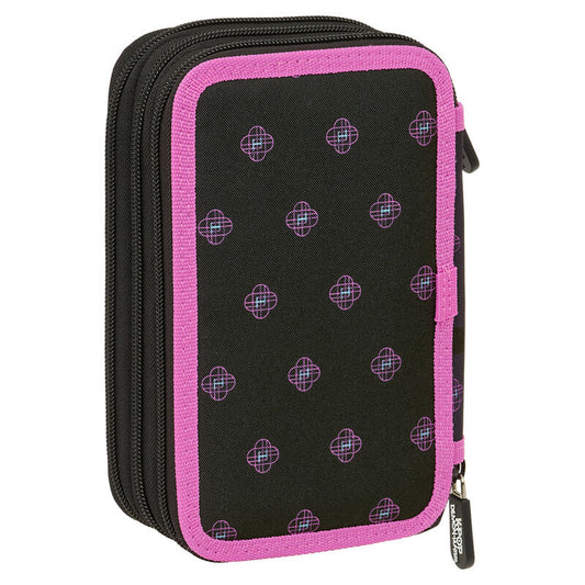 Trousse noire Kpop Demon Hunters triple 37 pièces