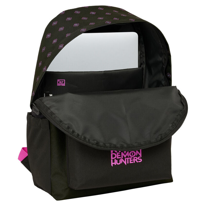 Sac à dos pour ordinateur portable 14 1 pouces motif chasseurs de démons Kpop noirs