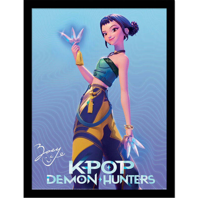 kpop zoey demon hunters painting