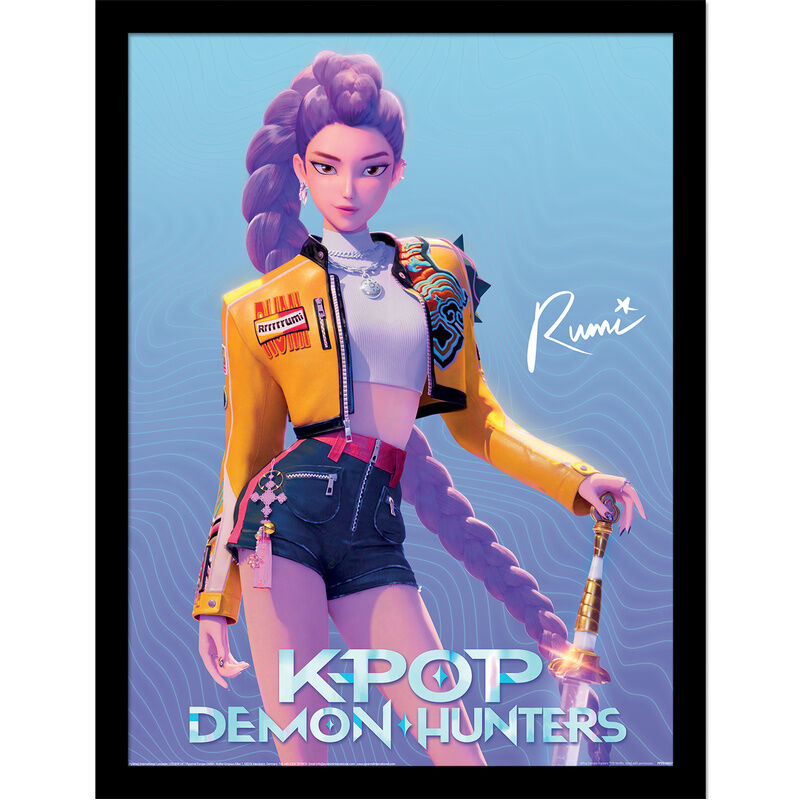 kpop rumi demon hunters painting