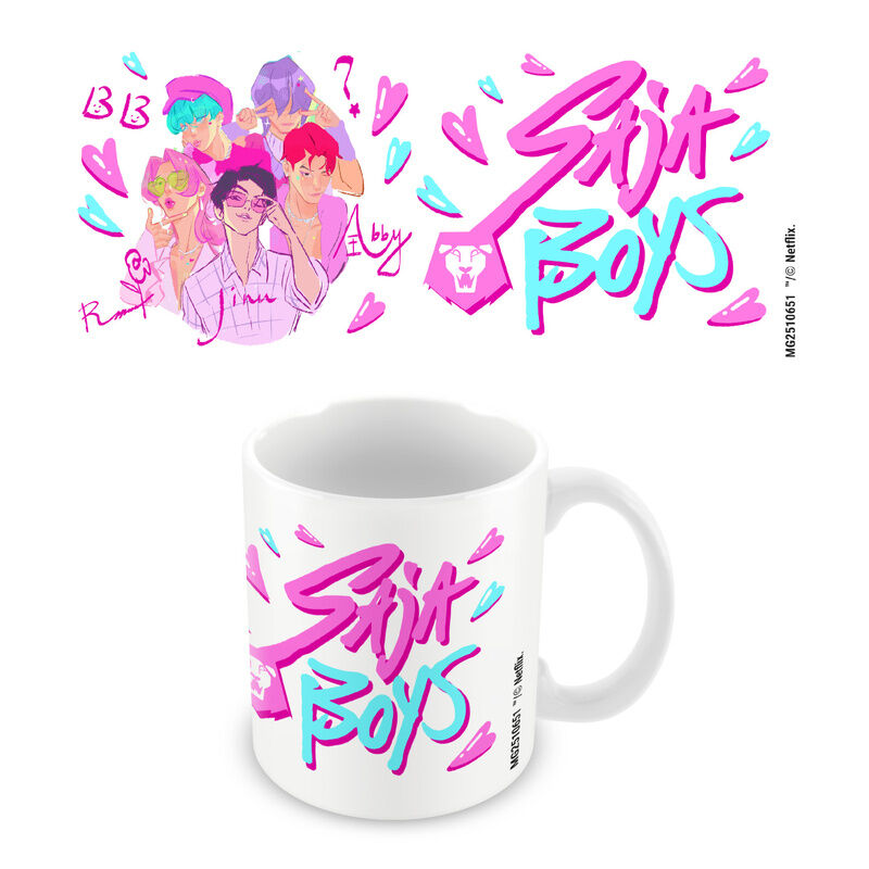 Kubek Saja Boys Art KPop Demon Hunters 325ml