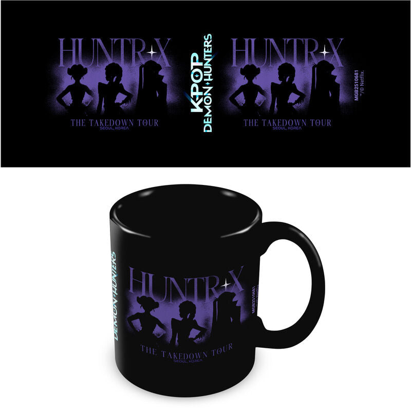 huntrix tour kpop demon hunters mug 325ml