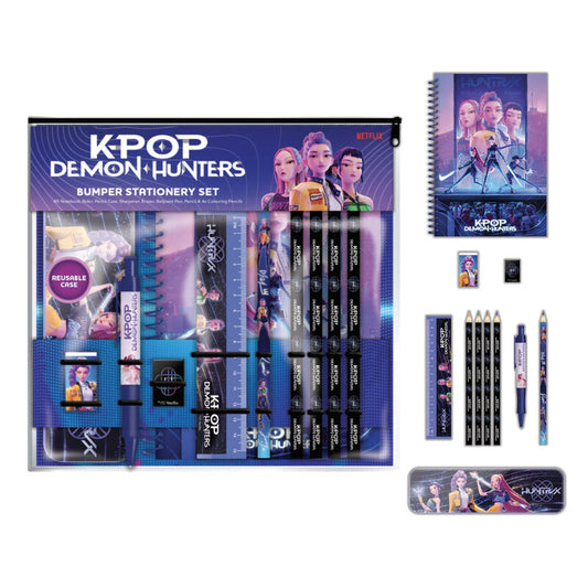 kpop demon hunters a5 notebook stationery set