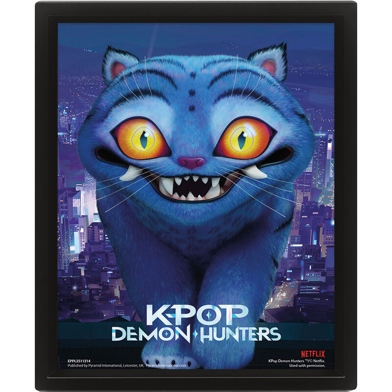 3d lenticular kpop derpy demon hunters painting