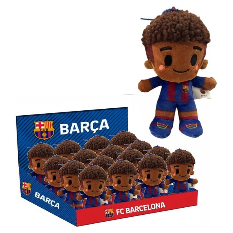 fc barcelona boy plush 12cm
