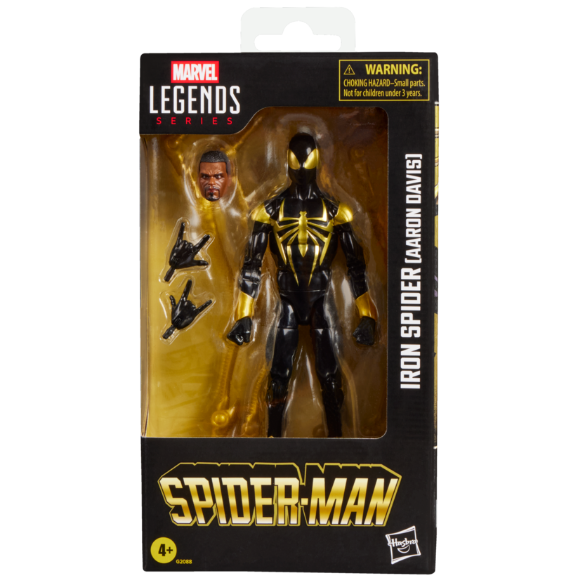 iron spider aroon davis spiderman marvel figure 15cm