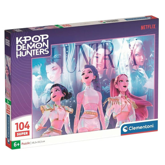 Puzzle 1 Super Kpop Demon Hunters 104 pièces