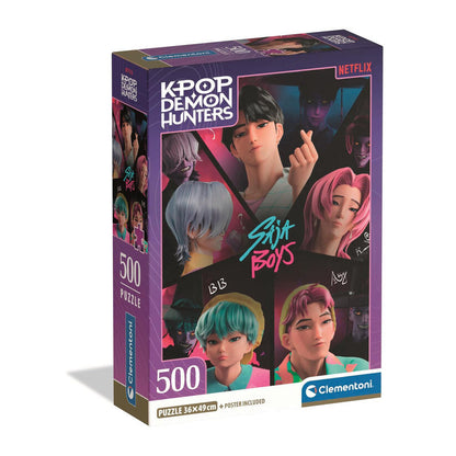cb kpop demon hunters puzzle 500pcs