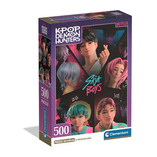 cb kpop demon hunters puzzle 500pcs