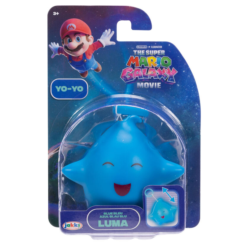 Lumas Figure Super Mario Galaxy Movie Super Mario Bros 6cm Assorted