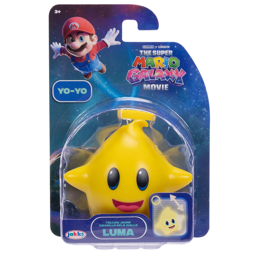 Lumas Figure Super Mario Galaxy Movie Super Mario Bros 6cm Assorted