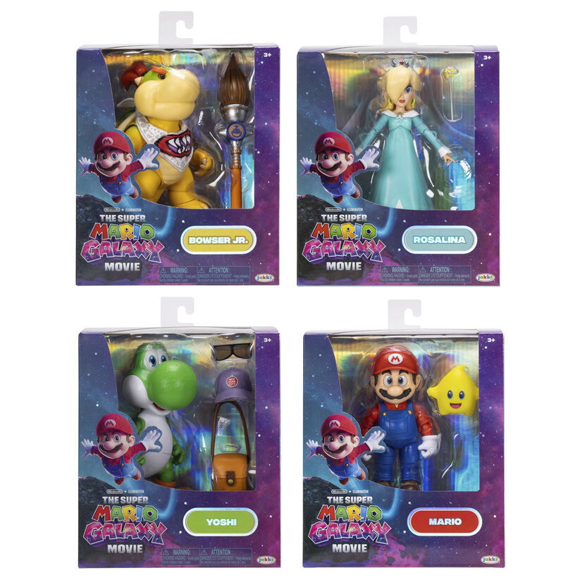 Super Mario Galaxy Movie Super Mario Bros figure 12.5cm assorted
