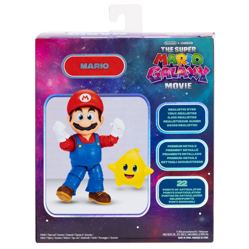 Super Mario Galaxy Movie Super Mario Bros figure 12.5cm assorted