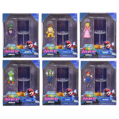 mini figure super mario galaxy movie super mario bros assortment