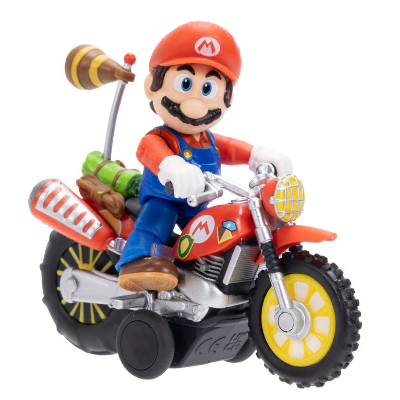 Figura de Mario y Luigi  Vehículo de la película Super Mario Galaxy  Surtido de Super Mario Bros.