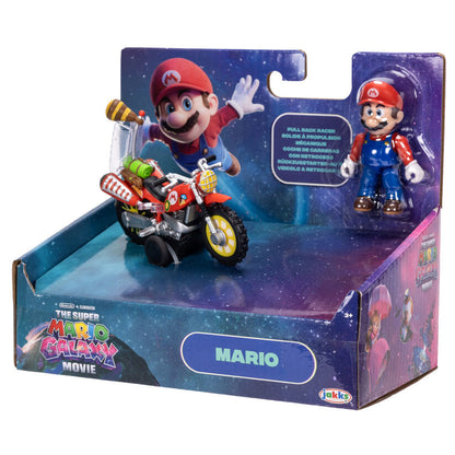 Figura de Mario y Luigi  Vehículo de la película Super Mario Galaxy  Surtido de Super Mario Bros.