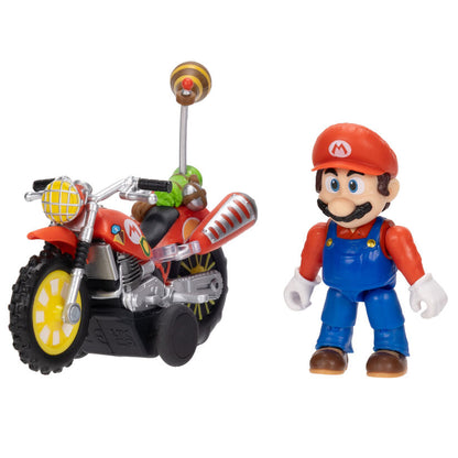 Figura de Mario y Luigi  Vehículo de la película Super Mario Galaxy  Surtido de Super Mario Bros.