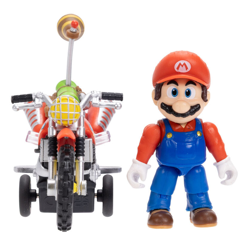 Figura de Mario y Luigi  Vehículo de la película Super Mario Galaxy  Surtido de Super Mario Bros.