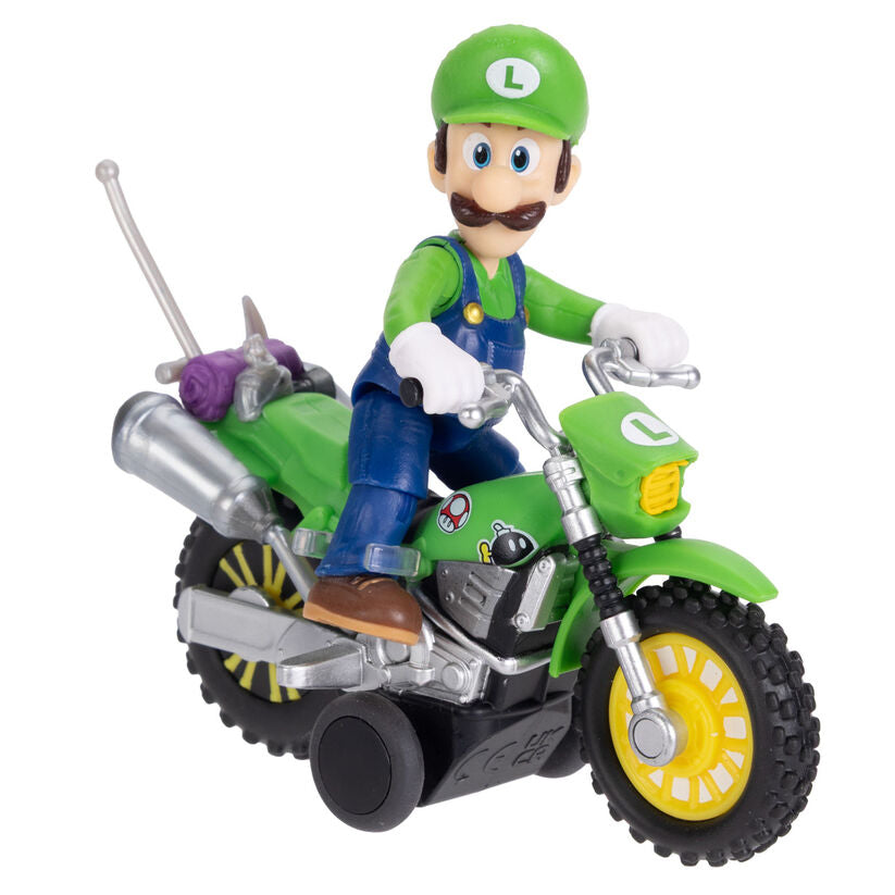 Figura de Mario y Luigi  Vehículo de la película Super Mario Galaxy  Surtido de Super Mario Bros.