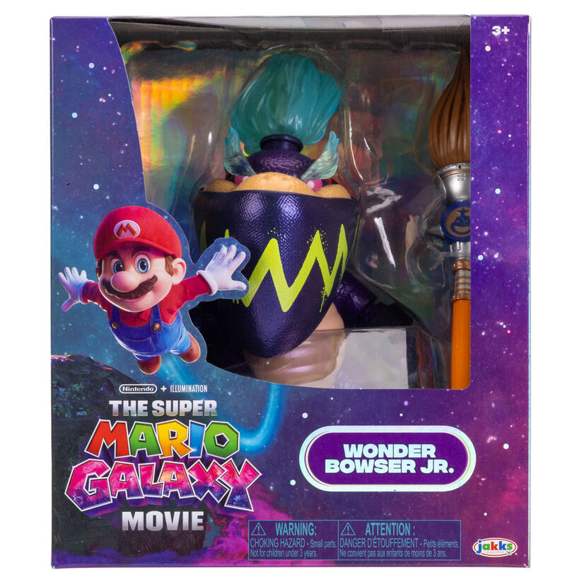 premium figure wonder bowser jr super mario galaxy movie  super mario bros 13cm