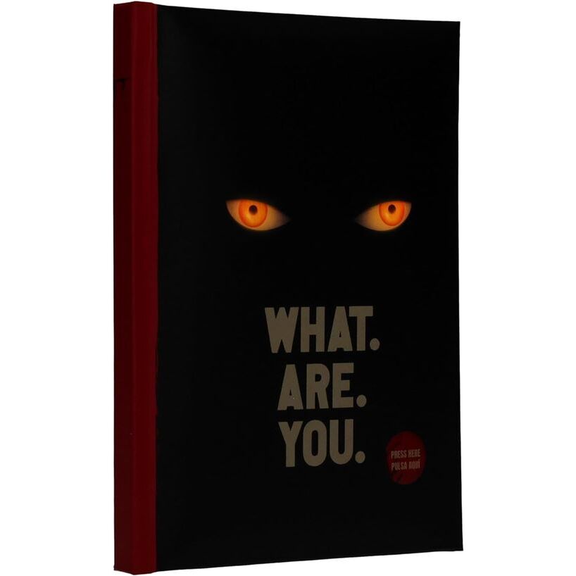 light up notebook  welcome to derry it metal keychain