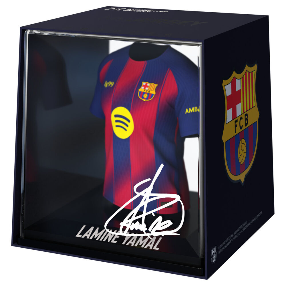 mini figure fc barcelona lamine yamal jersey