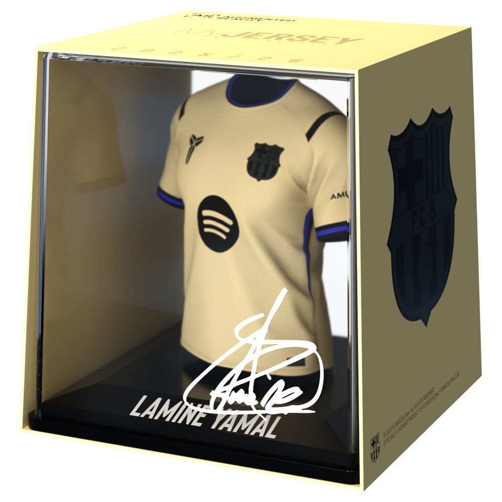 mini figure fc barcelona lamine yamal jersey