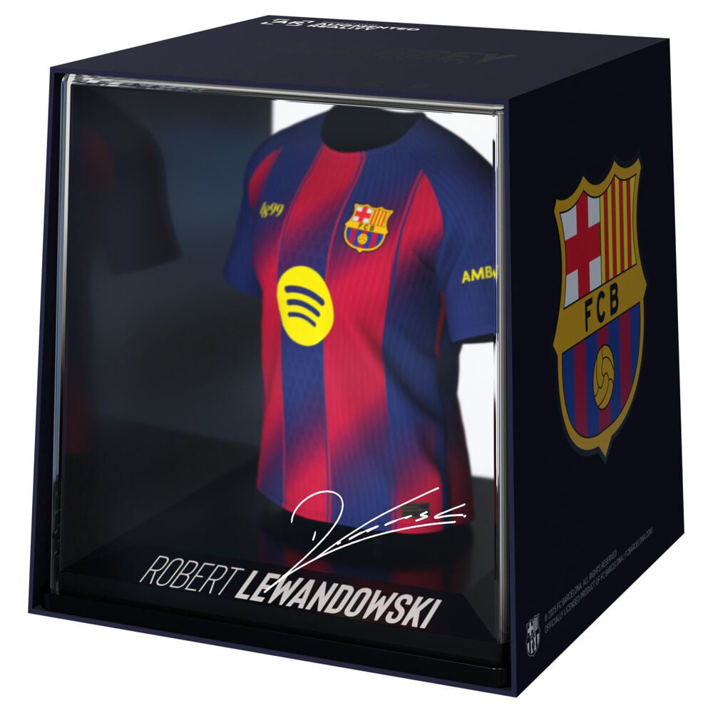 Lewandowski FC Barcelona Mini Shirt Figure