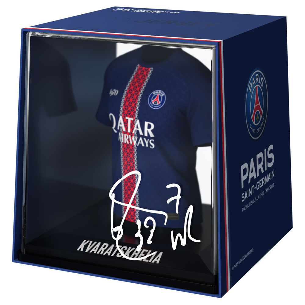 mini figure kvaratskhelia psg jersey