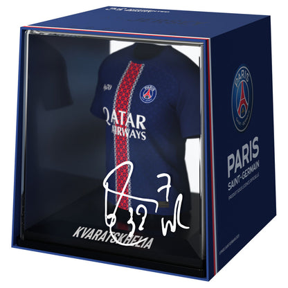 mini figure kvaratskhelia psg jersey
