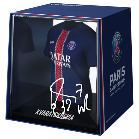 mini figure kvaratskhelia psg jersey