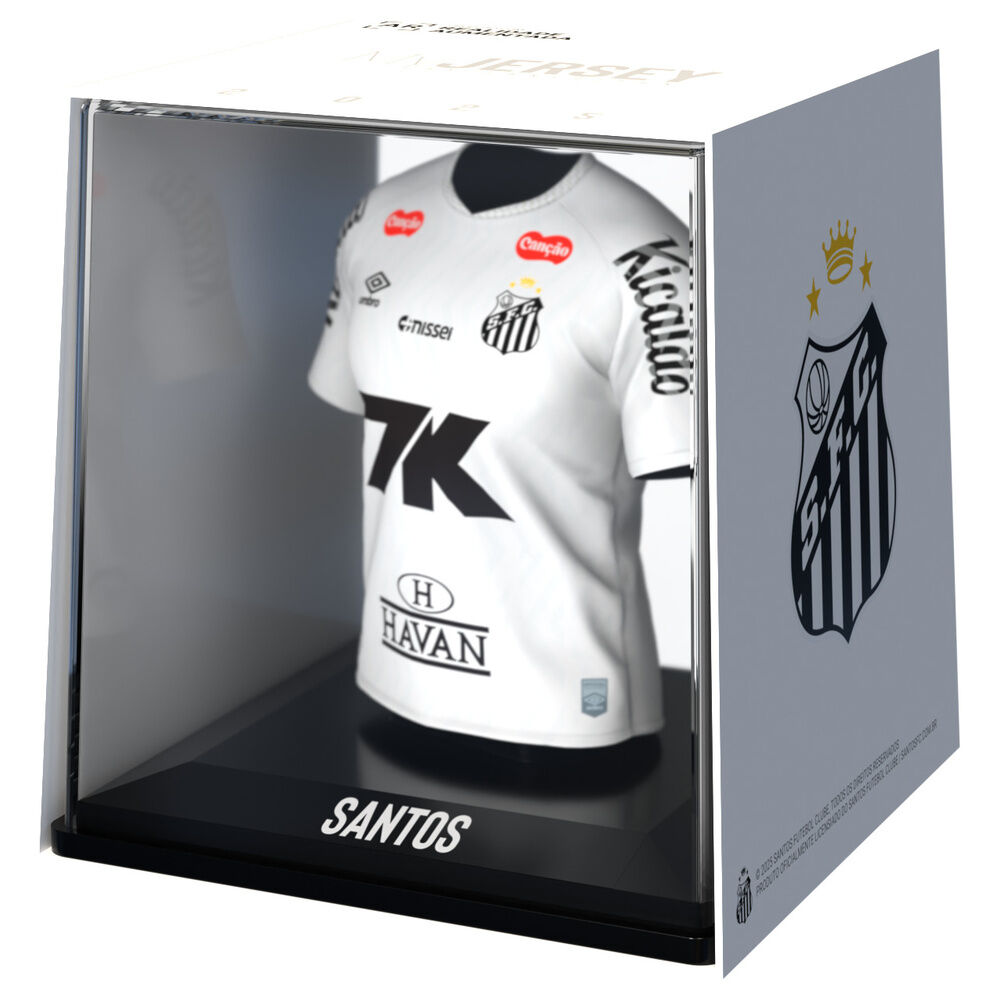 neymar santos mini t shirt figure