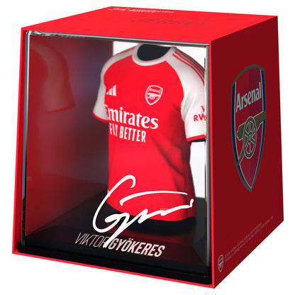 viktor gyökeres arsenal mini shirt figure