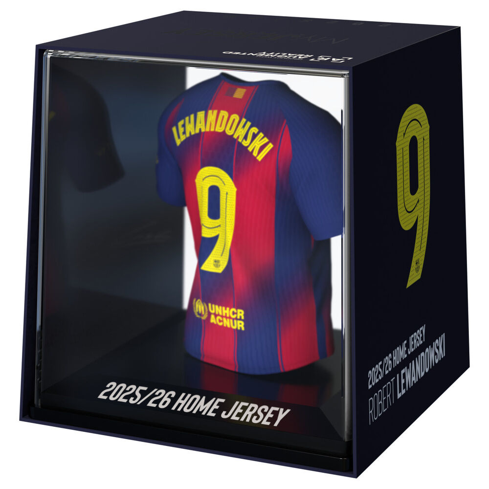 Lewandowski FC Barcelona Mini Shirt Figure