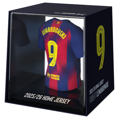 Lewandowski FC Barcelona Mini Shirt Figure
