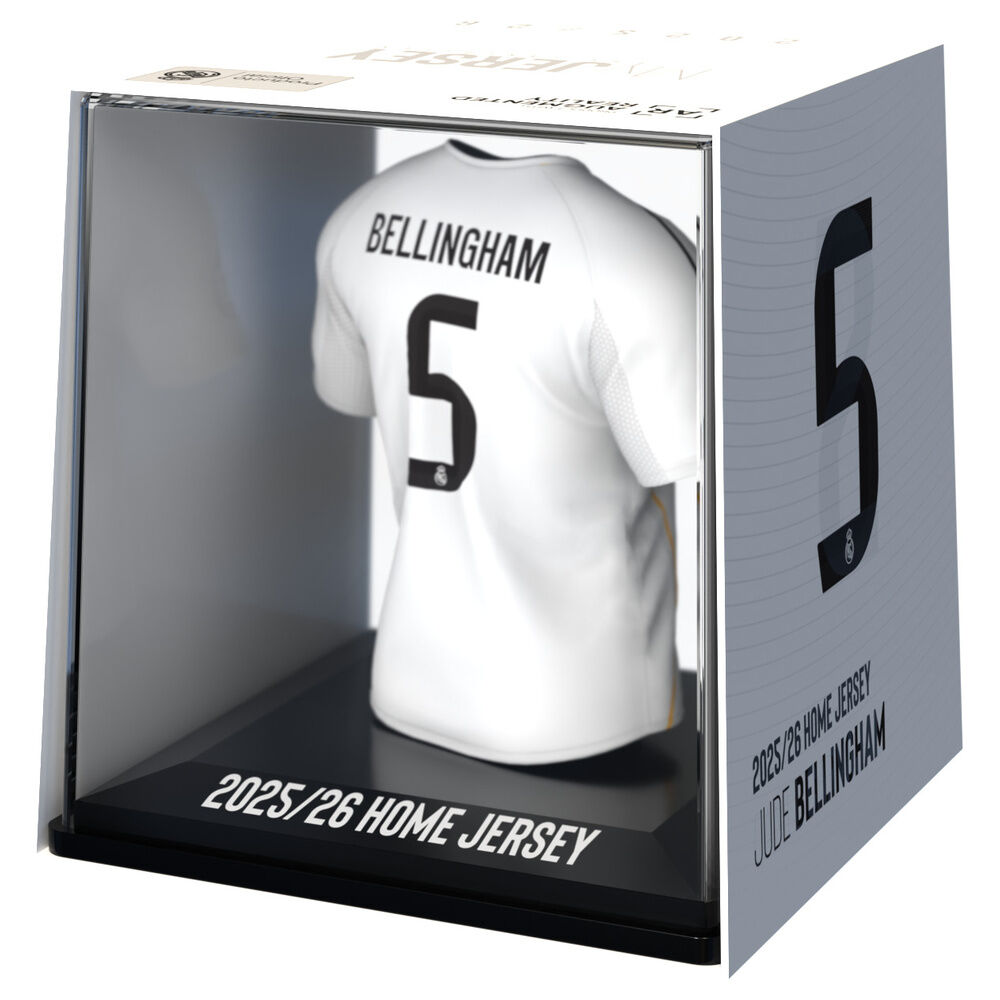 Miniatura Bellingham com camisa do Real Madrid