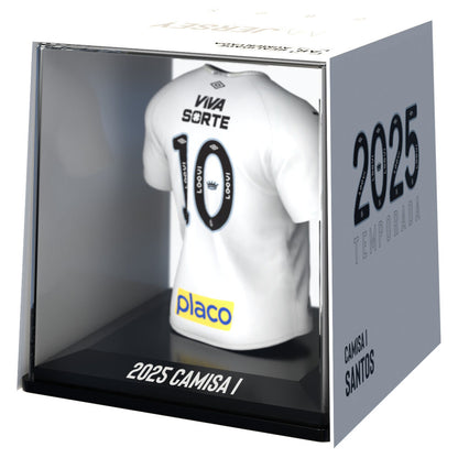 Mini statuetta di Neymar Santos con maglietta