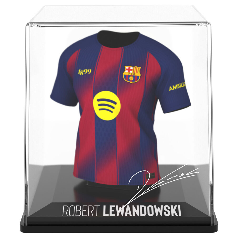 Lewandowski FC Barcelona Mini Shirt Figure