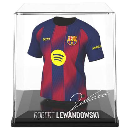 Lewandowski FC Barcelona Mini Shirt Figure
