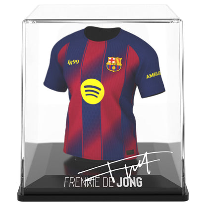 Frenkie de Jong FC Barcelone Mini chemise figurine